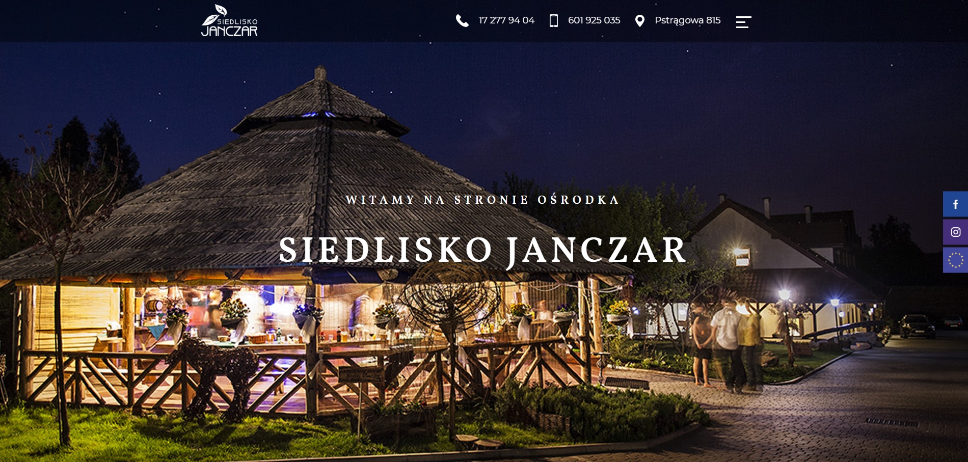 Strona www Siedlisko Janczar Pstrągowa Strona www Siedlisko Janczar Pstrągowa